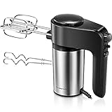 Cozeemax Hand Mixer Electric, 5 Speed Handheld Kitchen Mixer with Turbo Boost+ Eject Button,...