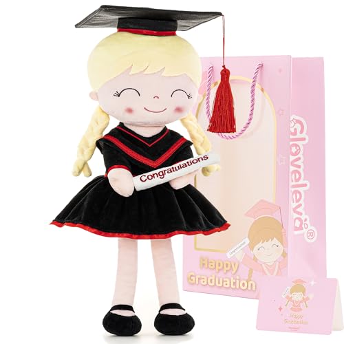 Gloveleya Graduation Plush Doll – 16 Inch Baby Girl Gift