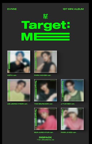 EVNNE Target ME Digipack CD album k-pop version aléatoire