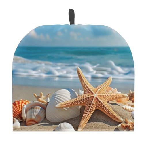 Image of Starfish Tea Cosy for Teapot Cozy Beach Tea Cosy Kettle Dust Cover Teapot Dust Protector Home Kitchen Decorative Tea Cozies