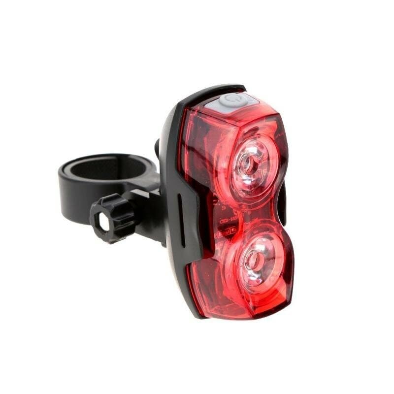 Feu arrière de vélo SCRUBY 2 LED 400 lm 3 modes éclairage sécurité IPX4 - 3