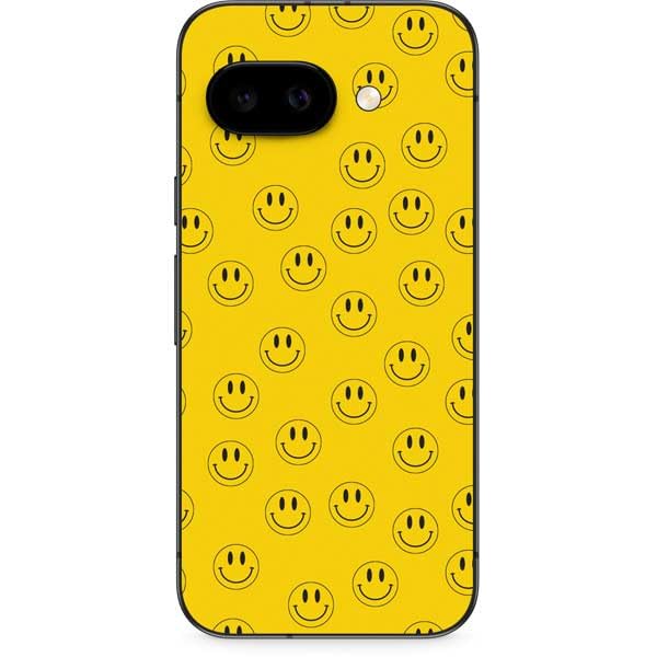 Skinit Decal Phone Skin Compatible with Google Pixel 9a - Happy Face Pattern Design
