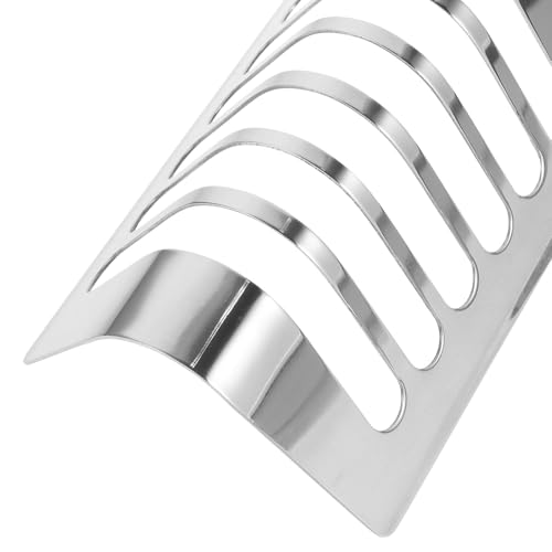 Soporte para tostadas de diseño estable fabricado en acero inoxidable de alta calidad SHINEOFI 8