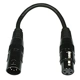 American DJ 5-Pin Male to 3-Pin Female XLR Turnaround DMX Cable