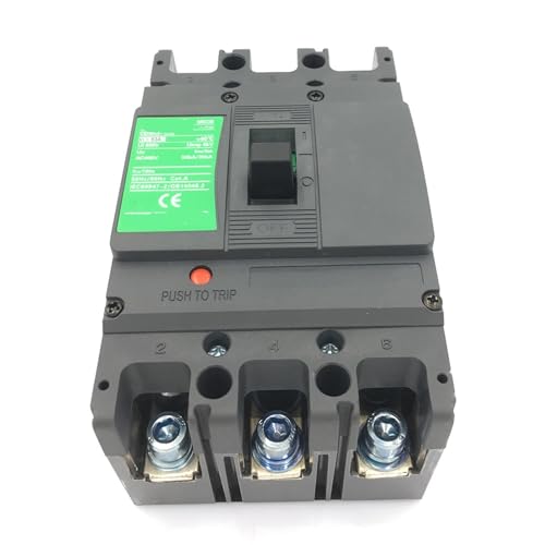Mccb 3P 16-125A disjoncteur boîtier moulé équipé avec déclencheur de shunt et contact auxiliaire