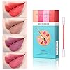 Tattoo Lipstick Cotton Swab, 20pcs Long-Lasting and Kiss-proof Cotton Swab Lip Glaze, Durable Waterproof Non-Stick…