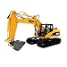 rcxperts Rc Construction Vehicles, HUI-NA 1535-1 1/14 Scale 2.4GHz RC 15CH Excavator Grill Grabber Model, Powered Construction Vehicles Toys Gifts (RTR Version)