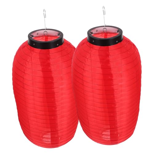Homoyoyo 2pcs Japanese-Style Lanterns Decorative Ornaments for Homes and Restaurants for Festivals and Dining Atmospheres