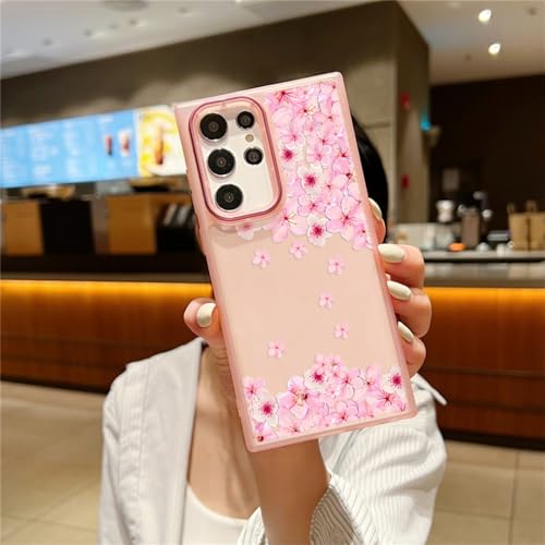 Coque silicone Samsung S21 FE transparente protection arriere TPU rose