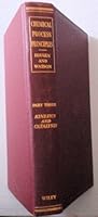 Chemical Process Principles Part Three Kinetics and Catalysis 9995179334 Book Cover