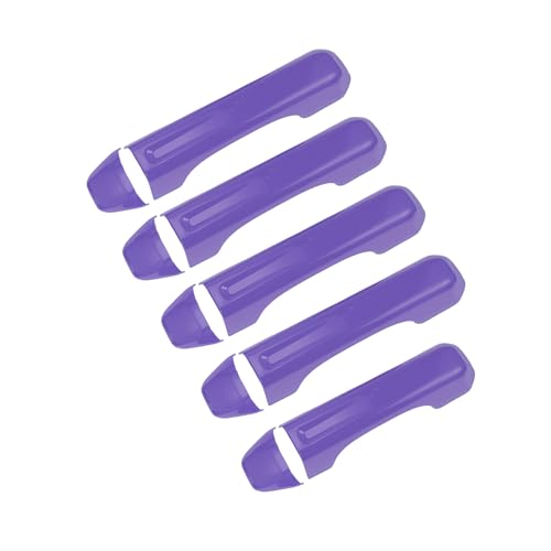 REPAIROCK 1 Set Exterior Door Handle Covers Tailgate Door Handle Cover for Jeep Wrangler JL JLU 2018-2022 for Jeep Gladiator JT 2020-2021 Car Door Handle Protector ABS Purple