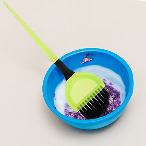 minkissy 4 pçs Escova de tintura de cabelo Pincel de cor Aplicador de tonalidade de cor Pincel de re
