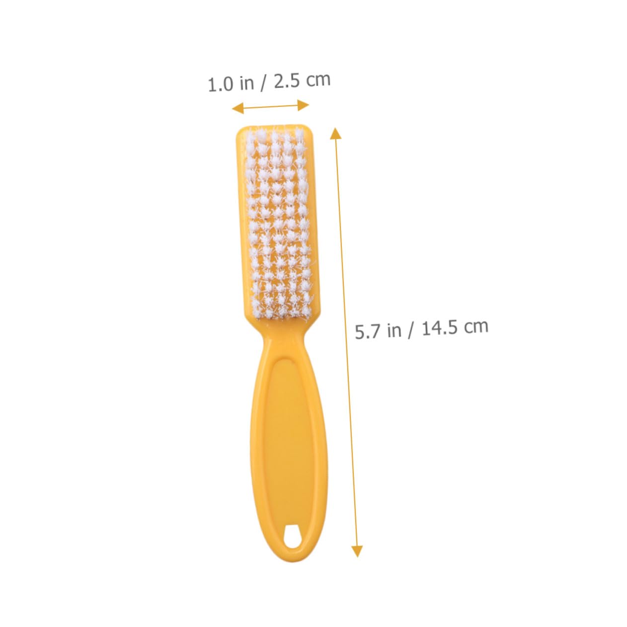 OUNONA 24 Piezas Cepillo de Uñas Mango y Agarre para Manicura Cepillos Limpiadores de Uñas de Suministros de Manicura