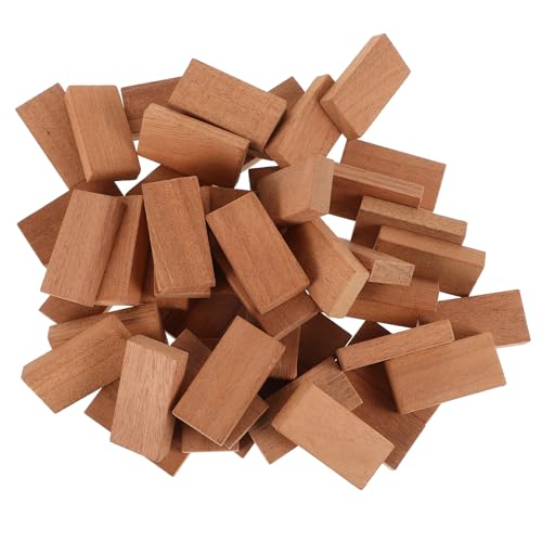 Jeu de société éducatif dominos en bois naturel 50 pièces pour enfant et adulte