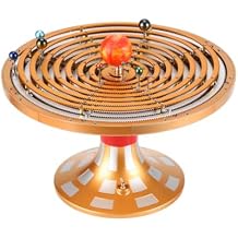 Nine Planets Solar System 3D Metal Puzzle Steampunk Mechanical Model Kits, Gear Driven Planetary Display Educational Science Decor Gift for Astronomy Learning