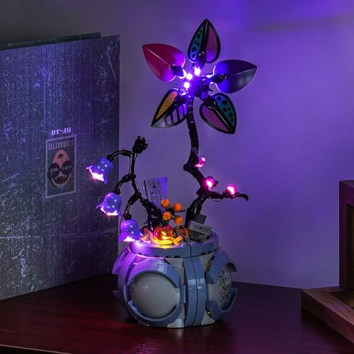 BRICKSHINING LED Lighting Compatible with LEGO Sally’s Flowerpot 43288 - JUST Lights,Light Kit Compatible with LEGO 43288 Sally Flowerpot,NOT Included The Model