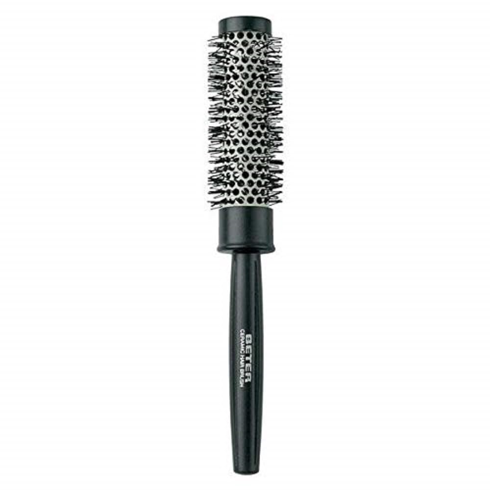 Beter – Cepillo de pelo redondo térmico de cerámica, 17 mm diámetro, para moldear y alisar el cabello