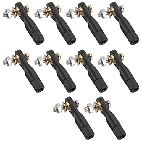 uxcell M3 Lever Steering Linkage Tie Rod End Ball Head Set Cover