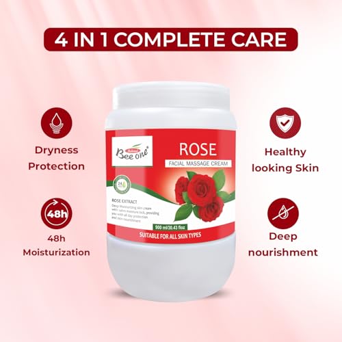 Image of Beeone Rose Massage Cream, 900 ml