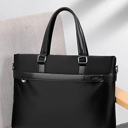 Briefcases Messenger Bags Laptop Bag Men Bag Waterproof Cloth Single Shoulder Handbag Business Computer Briefcase2