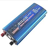SGSG 2200w, inversor de Onda sinusoidal modificada DC 12v / 24v / 36v / 48v / 60v / 72v a AC 220v / 230v Convertidor de energía con Puerto USB para autocaravanas, Camiones, Barcos, campamentos, h
