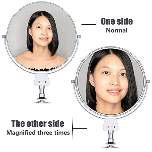 Image of GIFTMAX Pro Beauty Mirror with 2X Magnification for Ring Light Best for Makeup Artist, Models, Infulencers,