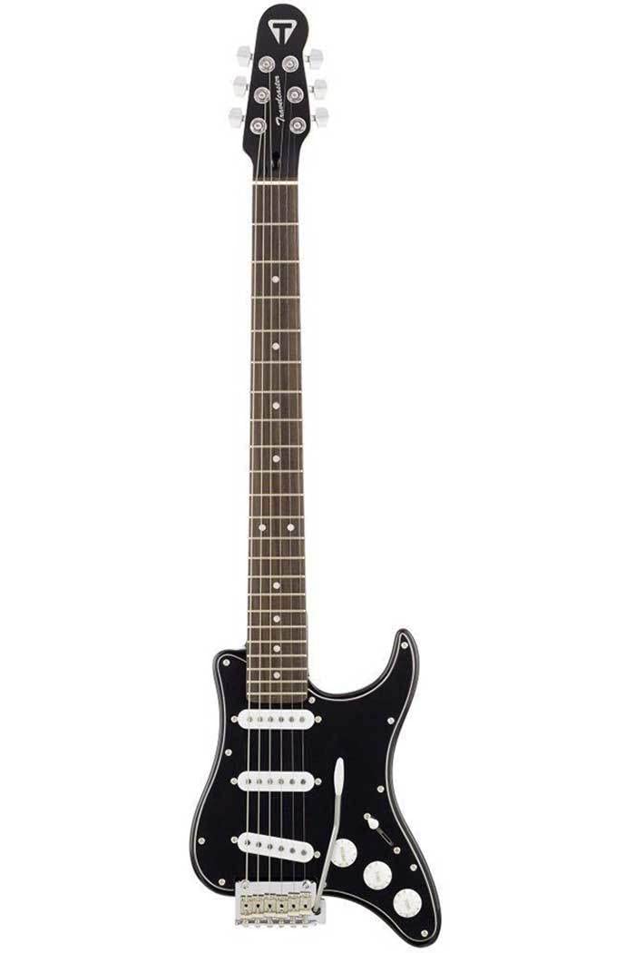 Traveler Guitar Travelcaster Deluxe Black - String Instrument