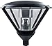 Dabmar Lighting GM500-B 60 watts Incandenscent Type 120 V Post Top Light Fixture44; Black