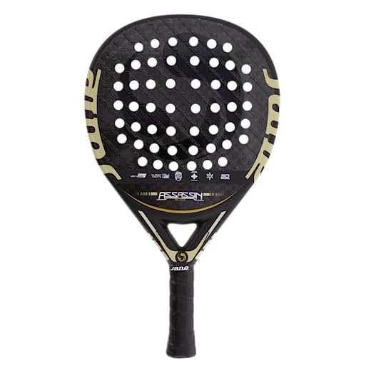 Pala de Pádel Sane Assassin Black