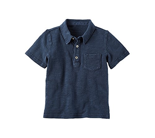Polo de sport en coton marine Carter's pour bébé 6 mois, haut d'été léger