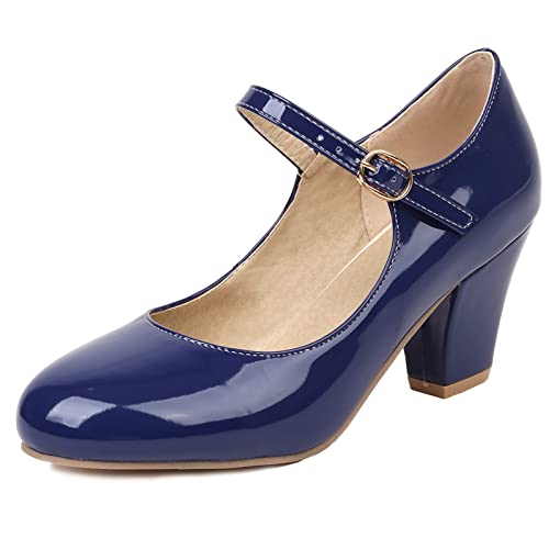 Mary Janes femme talon carré pour danser sans douleur à votre mariage