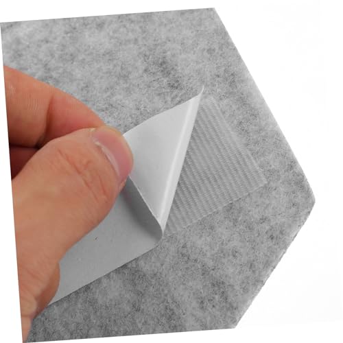 12 piezas de paneles acústicos para insonorización de paredes para reducción de ruido en estudio de grabación, oficina y hogar en color gris miniatura 6