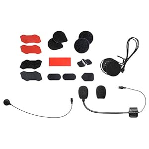 SENA SMH10R-A1000 accessoireset voor SMH10R low-profile motorfiets bluetooth headset & intercominstallatie, zwart