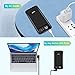 Portable Charger Power Bank 24000mAh Huge Capacity Battery Pack with LCD Screen, 3 Inputs 2 Outputs Backup Battery Phone Charger Compatible Smart Devices Tablet Android Phone and Other Cellphones