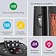 Doro PhoneEasy 105wr Seniorentelefon, Schnurloses DECT-Telefon mit Anrufbeantworter, große Tasten, lauter Rufton, Freisprechfunktion, großes Display,schwarz