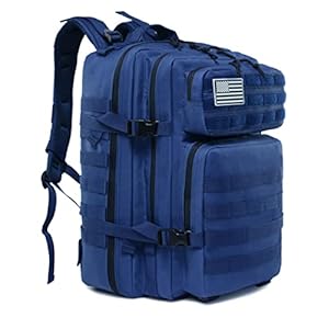 Long Keeper Militaire Tactische Rugzak, 45L Leger Grote Rugzak voor Mannen Vrouwen, Molle Bug Out Bag Rugzak Dagrugzak voor Outdoor Wandelen Camping Trekking