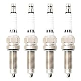 AHL 4 Pack Copper with Nickel Spark Plug 10mm x 26.5mm x 14mm Compatible with LMAR6A-9 LMAR7A-9