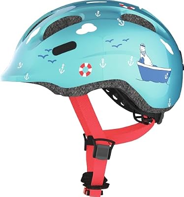 ABUS Casco infantil Smiley 2.0 - Casco de bicicleta robusto para niñas y niños