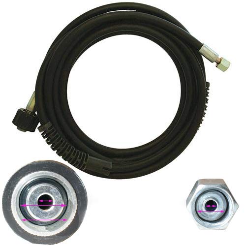 8m High Pressure Hose - Compatible Most Pressure Washers, Lances - Screw Thread