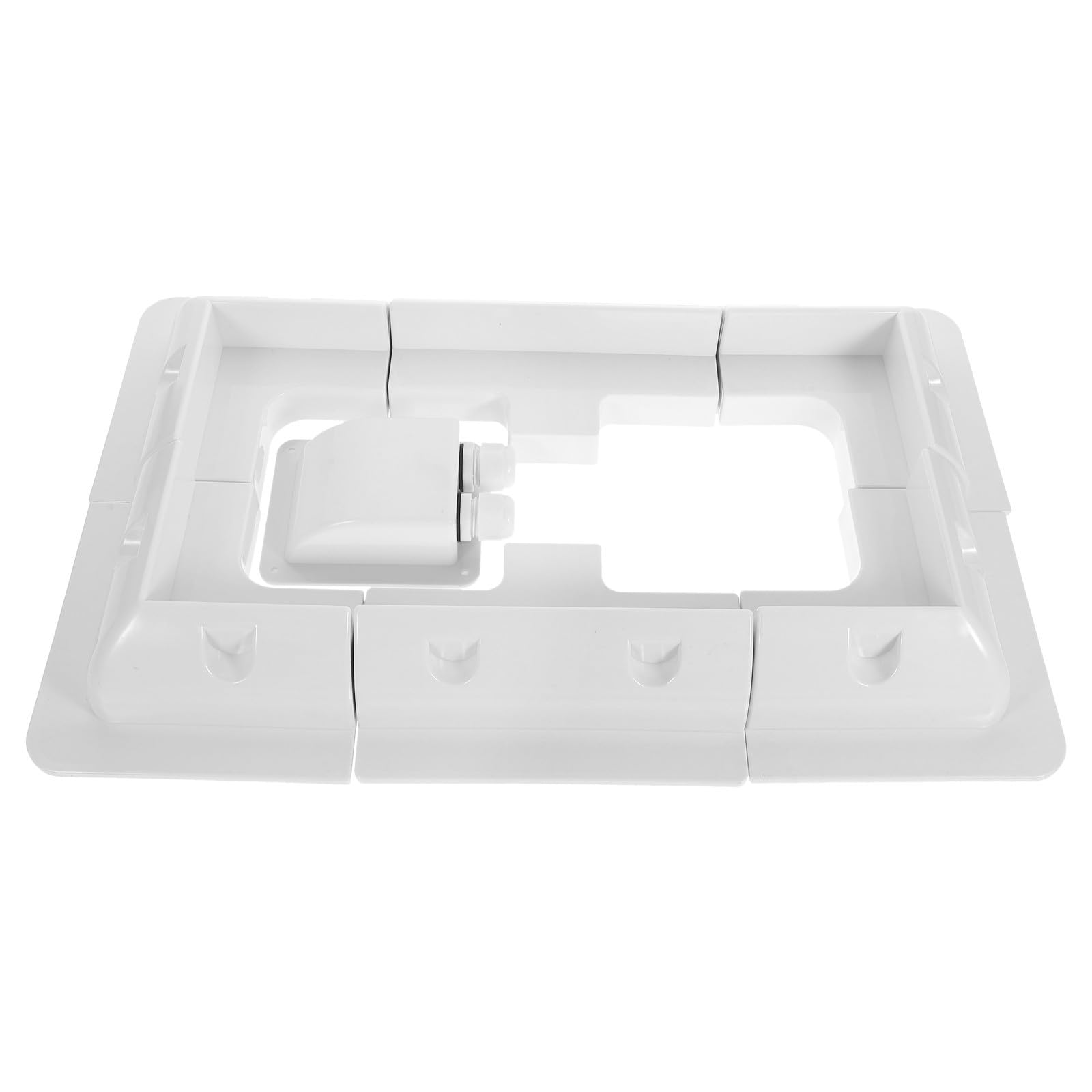 Supporto per Pannelli Fotovoltaici in Abs Bianco, Robusto e Moderno