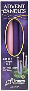 Vermont Christmas Company Adventskerzen Set, 4 Stück