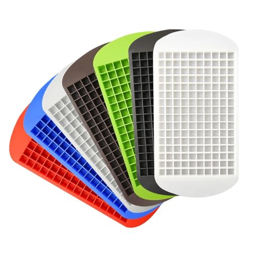 Molde para cubitos de hielo de silicona 160 cubos miniatura 2
