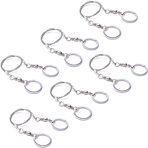 FOXCUP Outdoor Drahtsäge, 6 Stück Hand Kettensäge Seil, Handbügelsäge,...