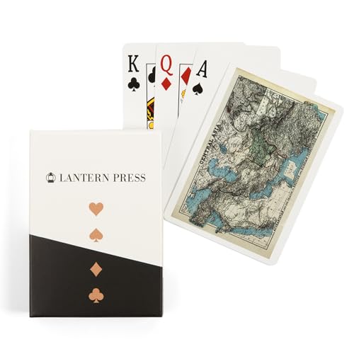Baraja Poker Territorios Británicos y Rusos de Afganistán