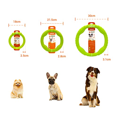 Laroo Dog Toys For Aggressive Chewers, Floatable Dog Flying Disc, Sizes Dog Tug Toy, Interactive Dog Toys, Dog Ring Toy, Tug Of War Dog Toy, Funny Dog Toys, Dog Teething Toys For Catch, Fetch #TOP3