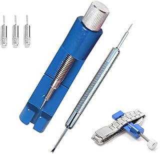 AOMiGT Uhrenarmband Werkzeug, Uhrenarmband Kürzen Werkzeug, Uhr Link Stift Entferner, Stiftaustreiber, Uhr Stiftausdrücker, Federstegbesteck Uhren Armband Tool für Uhrenarmband Anpassung