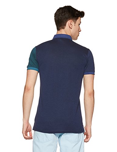 Image of United Colors of Benetton Men's Striped Regular Fit Polo