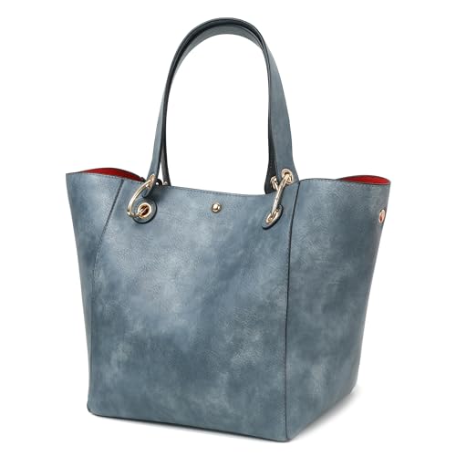 Image of sqlp Large Work Tote Bag for Women Designer Handbags Big Bucket Purses