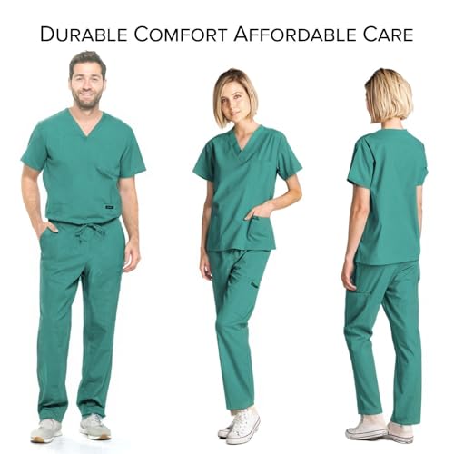 Image of Dagacci Scrubs Medical Uniform Women and Men Scrubs Shirts and Tops