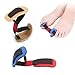 Hallux Valgus Corrector Belt Recovery Training Exerciser Strap Toe Separator Big Toe Stretcher Separator(Blue)